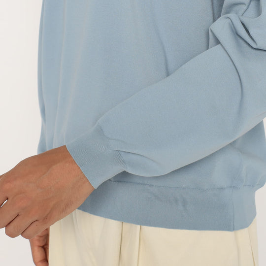 Men's Jersey Knit Crew Neck Pullover