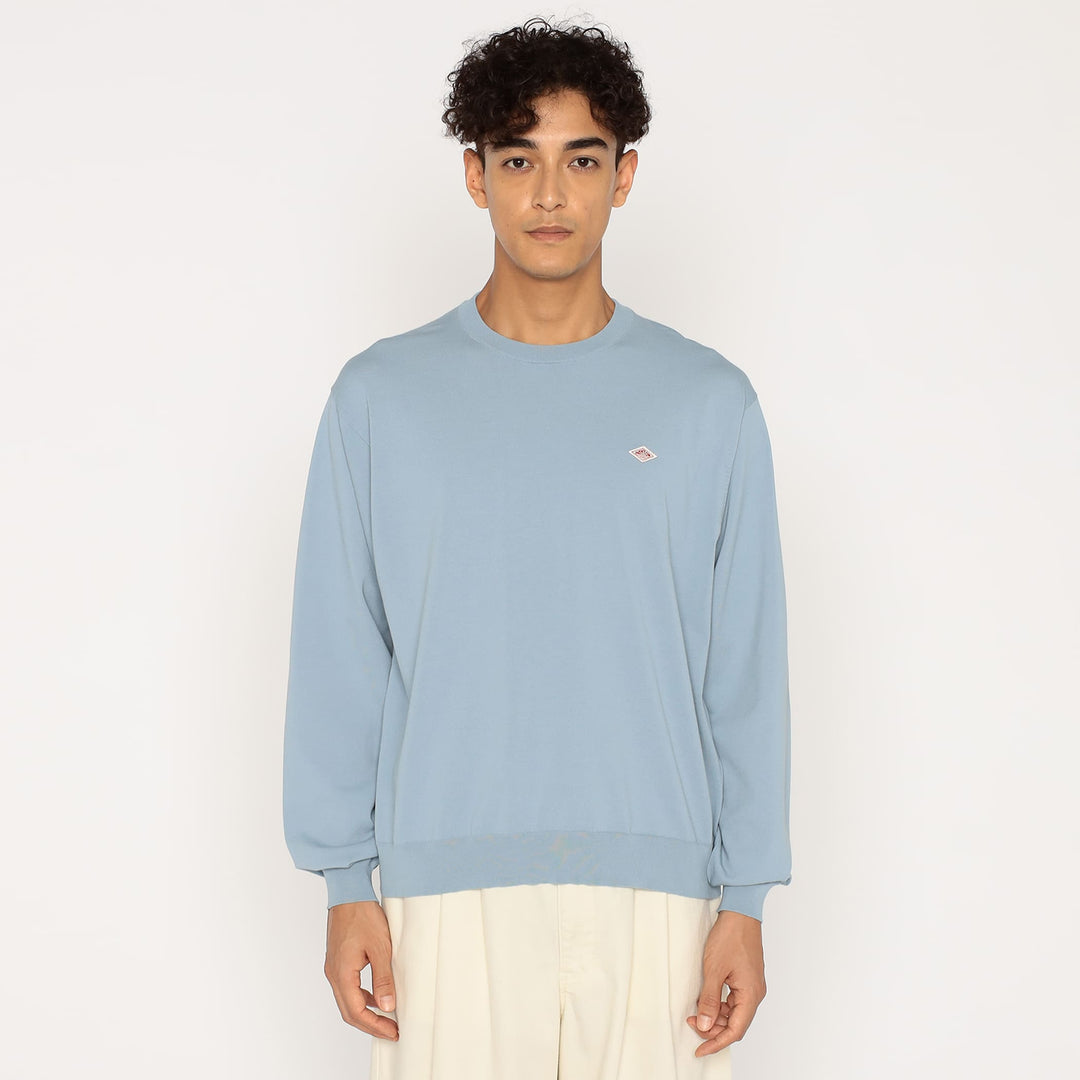 Men's Jersey Knit Crew Neck Pullover