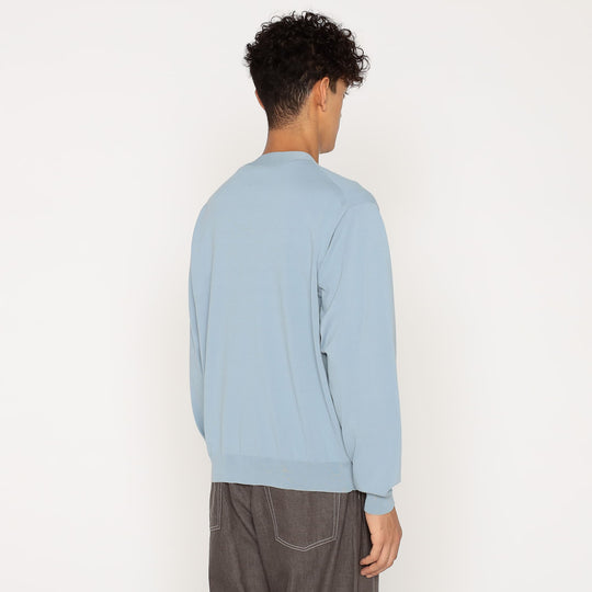 Men's Jersey Knit V-Neck Cardigan