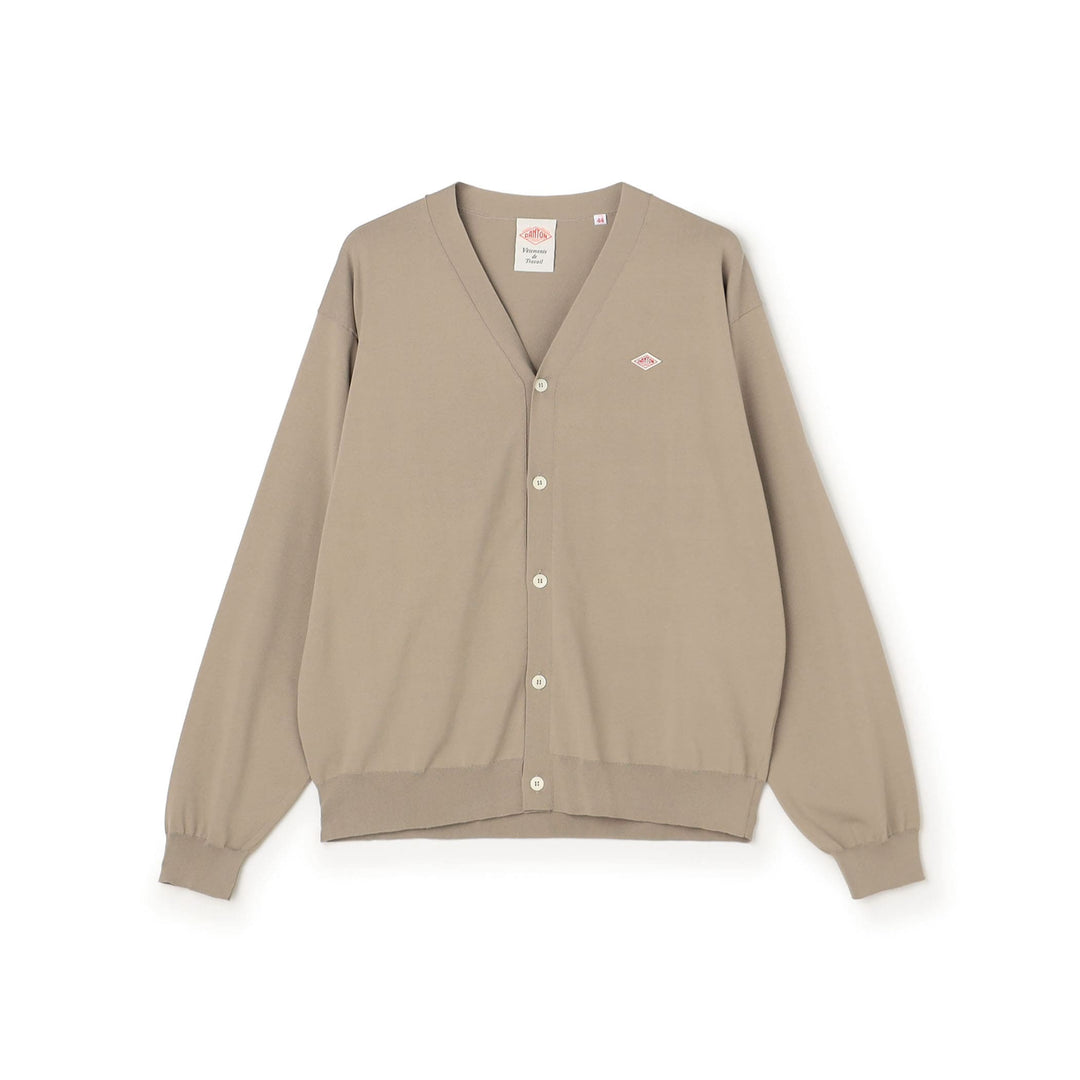 Men's Jersey Knit V-Neck Cardigan