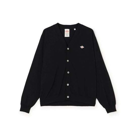 Men's Jersey Knit V-Neck Cardigan