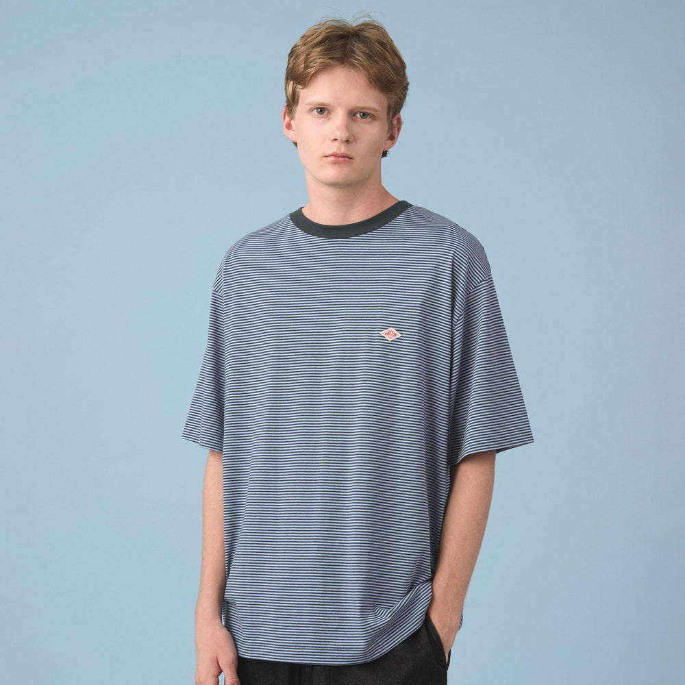 Men's Short Sleeve Inner T-shirt Stripe