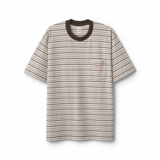 Men's Short Sleeve Pocket T-shirt Stripe