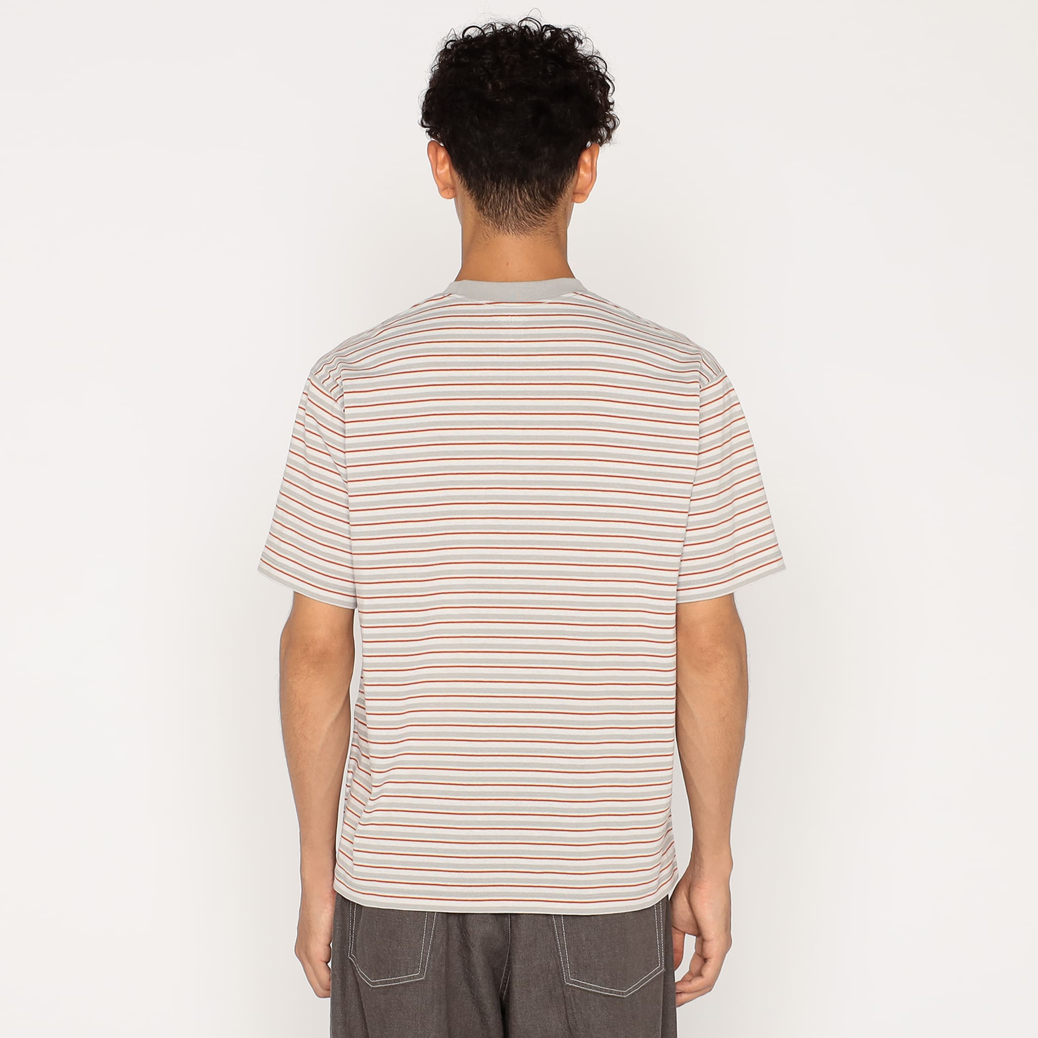 DANTON Men's Short Sleeve Pocket T-shirt Stripe