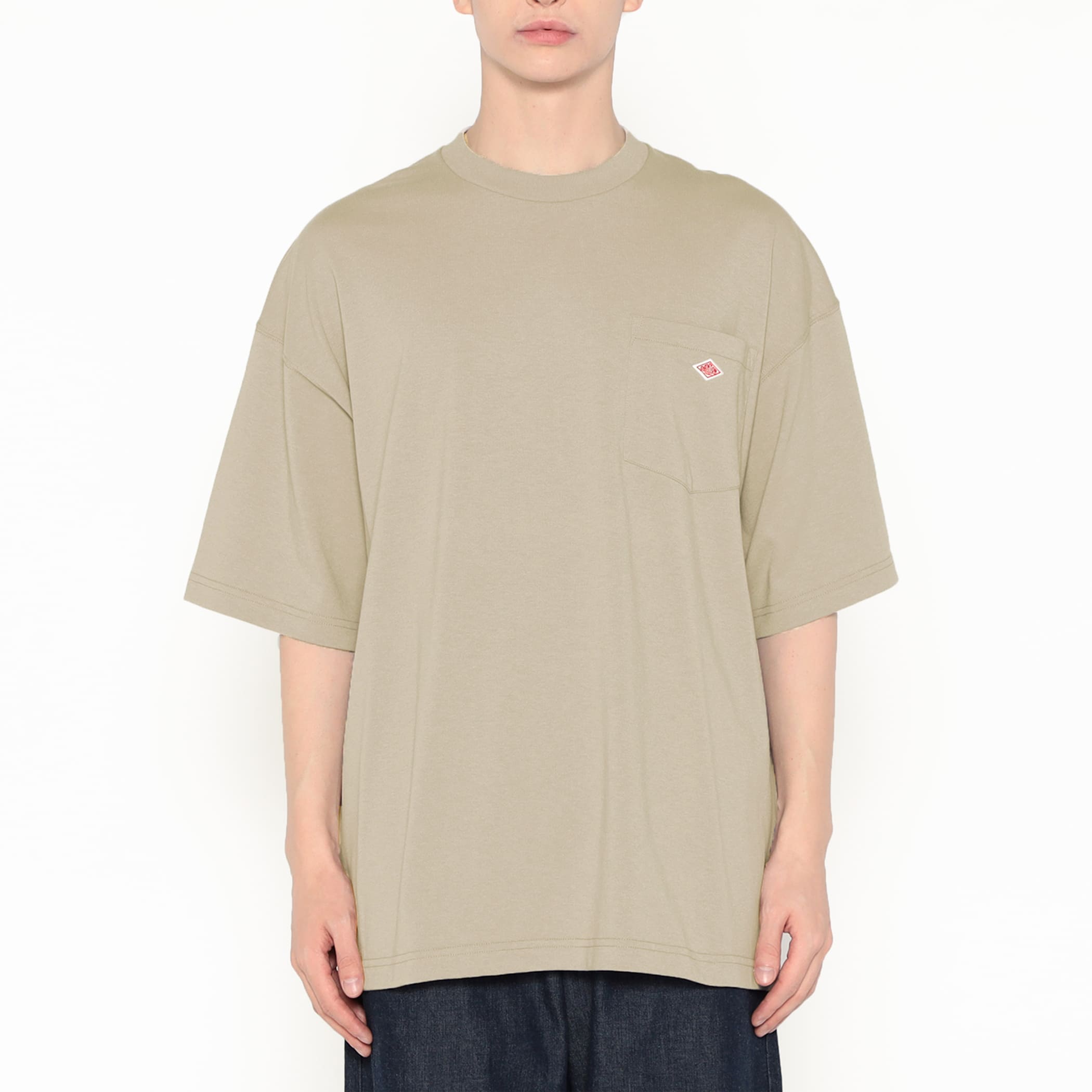 DANTON Men's Big Silhouette Pocket T-shirt