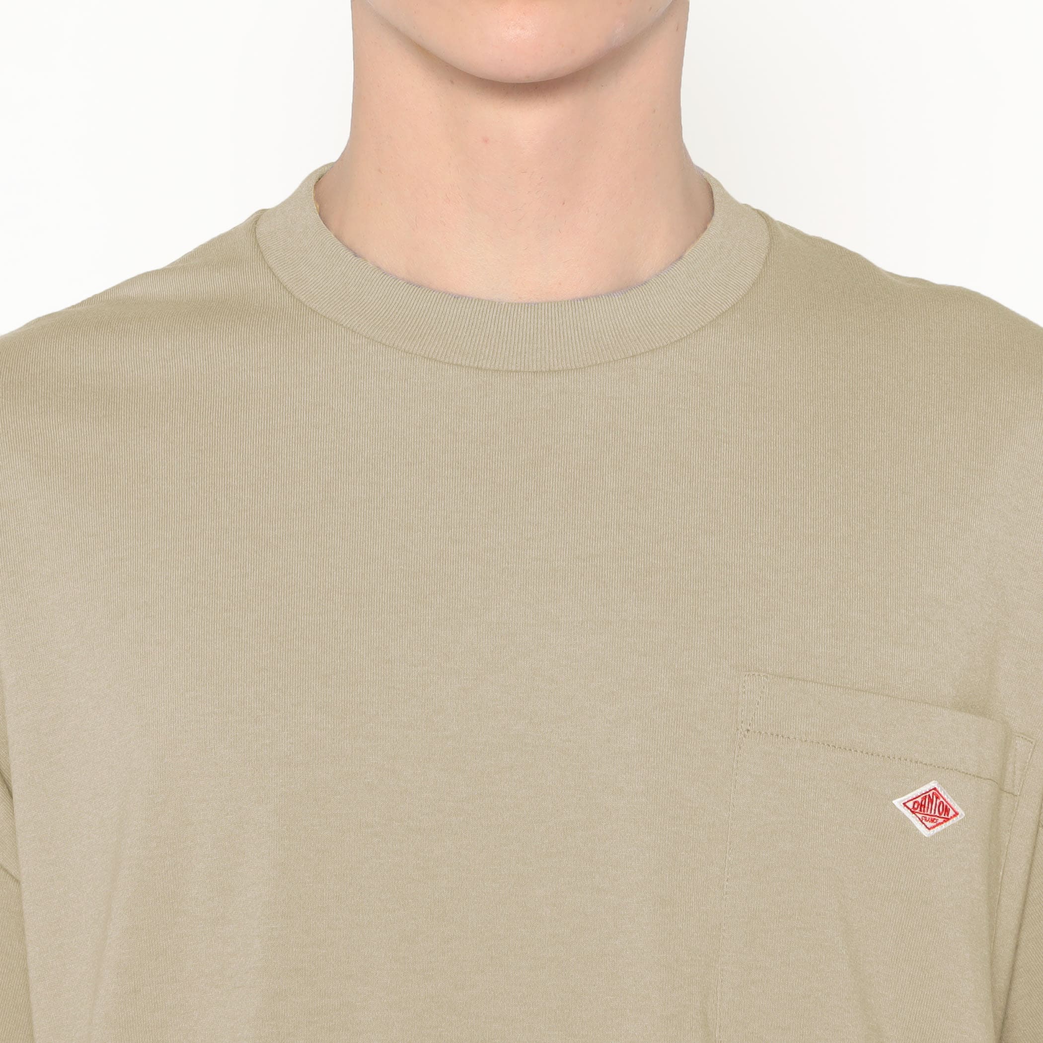 DANTON Men's Big Silhouette Pocket T-shirt