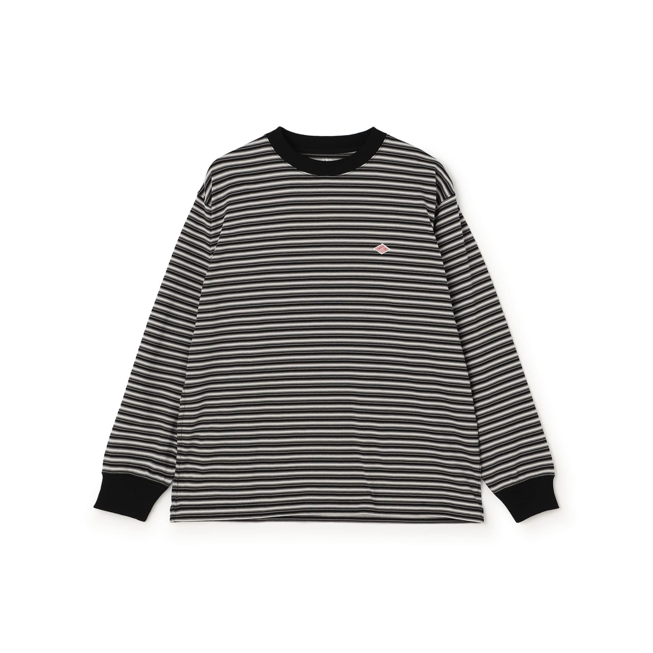 DANTON Men's Long Sleeve T-shirt Stripe