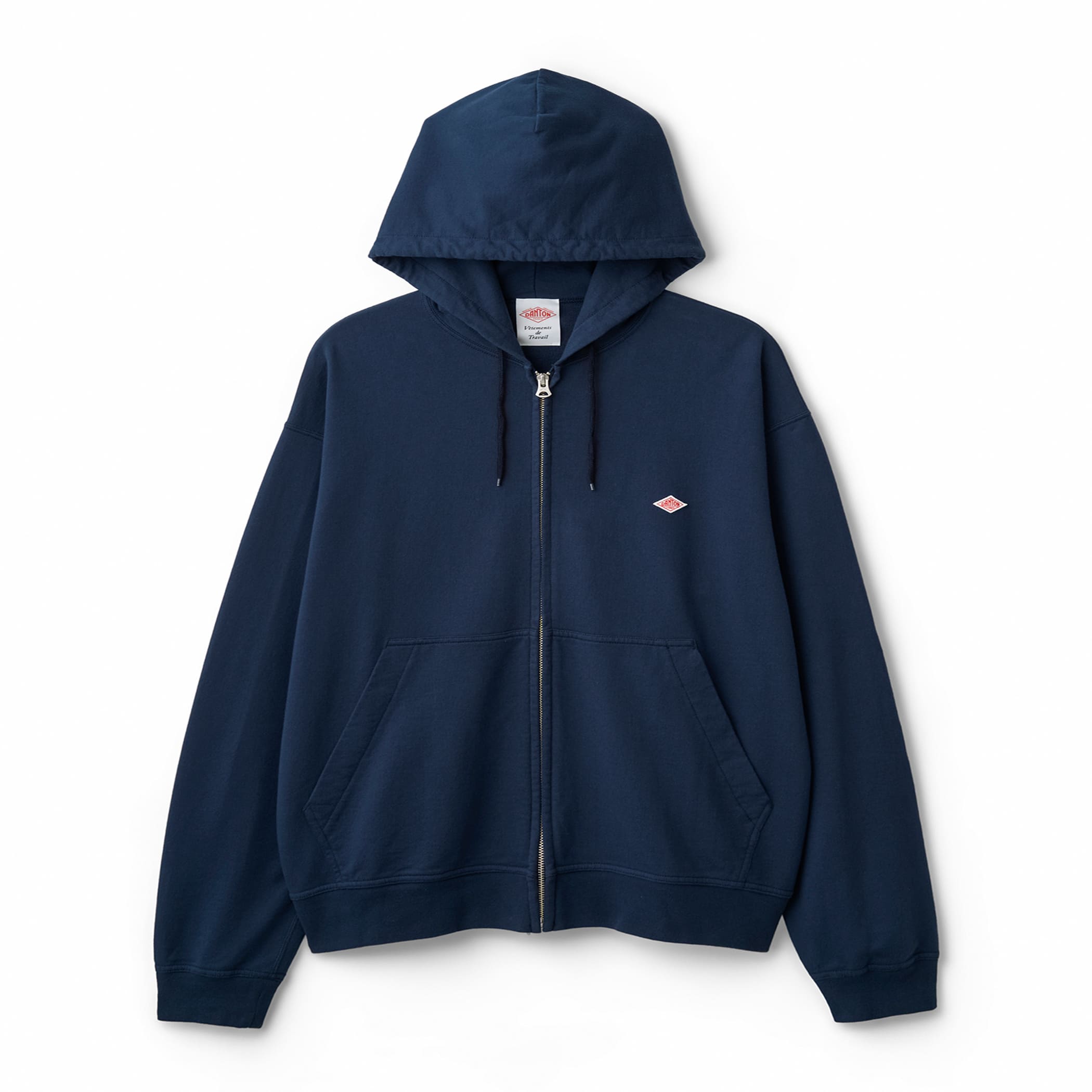 DANTON Men's Cotton Terry Zip Hoodie