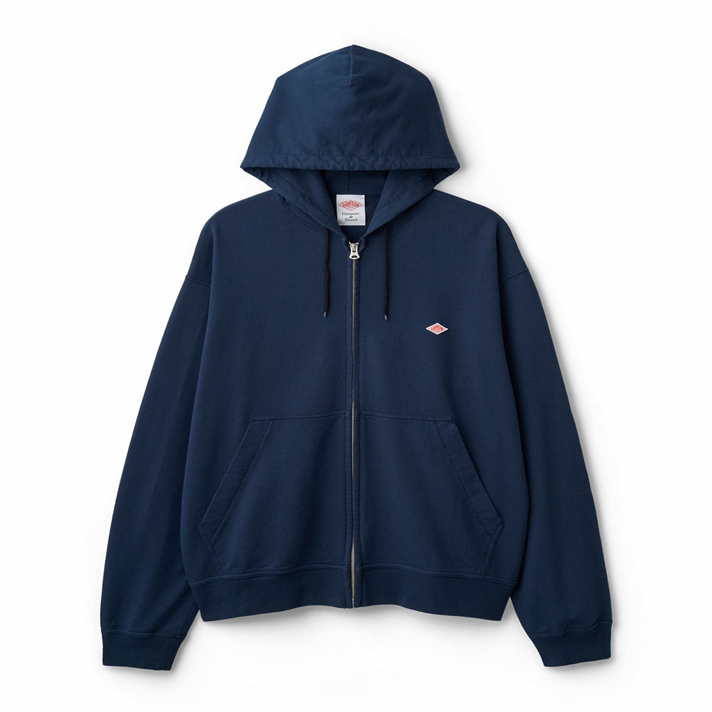 トップス DANTON / COTTON TERRY ZIP HOODIE DANTON Men's Cotton Terry Zip Hoodie