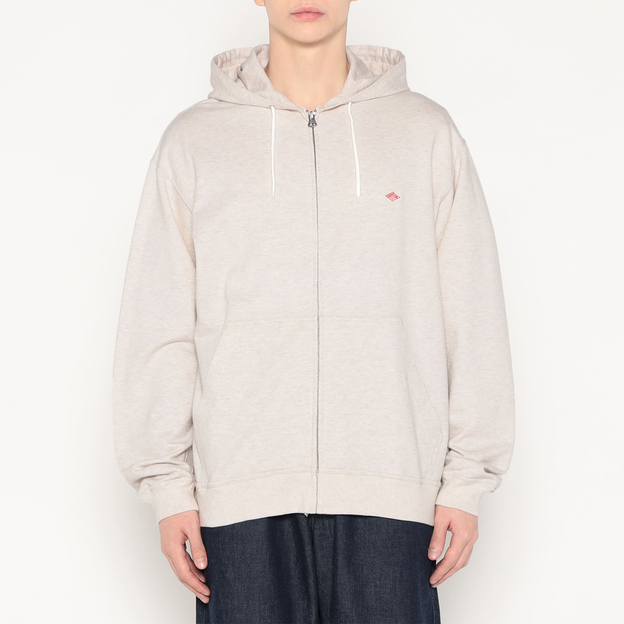 DANTON Men's Cotton Terry Zip Hoodie