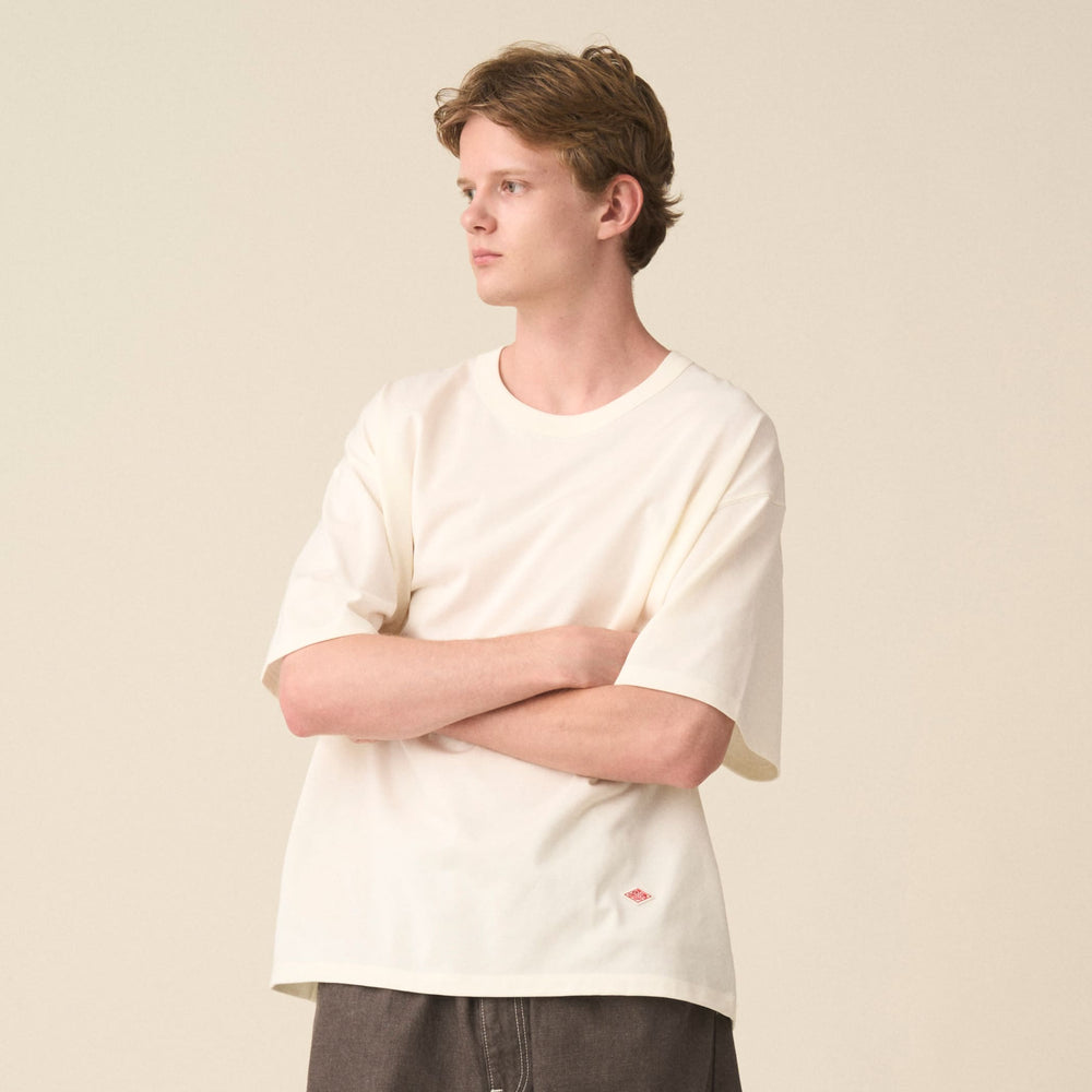 Store-Exclusive Men's Cotton Jersey Big Silhouette T-shirt