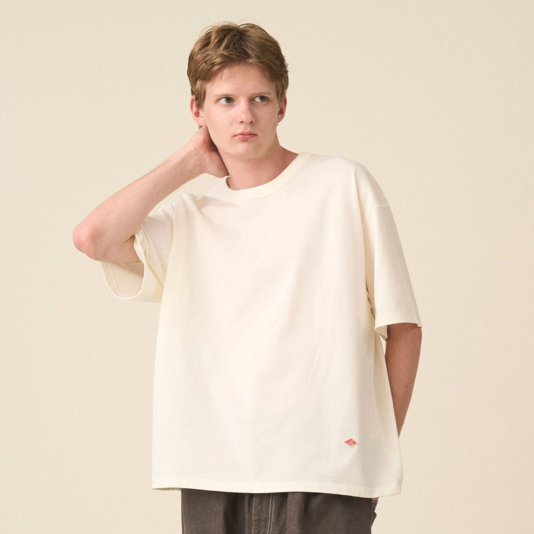 Store-Exclusive Men's Cotton Jersey Big Silhouette T-shirt