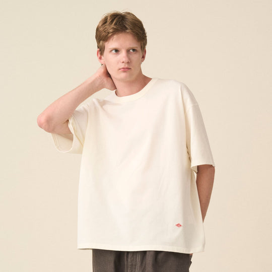 Store-Exclusive Men's Cotton Jersey Big Silhouette T-shirt