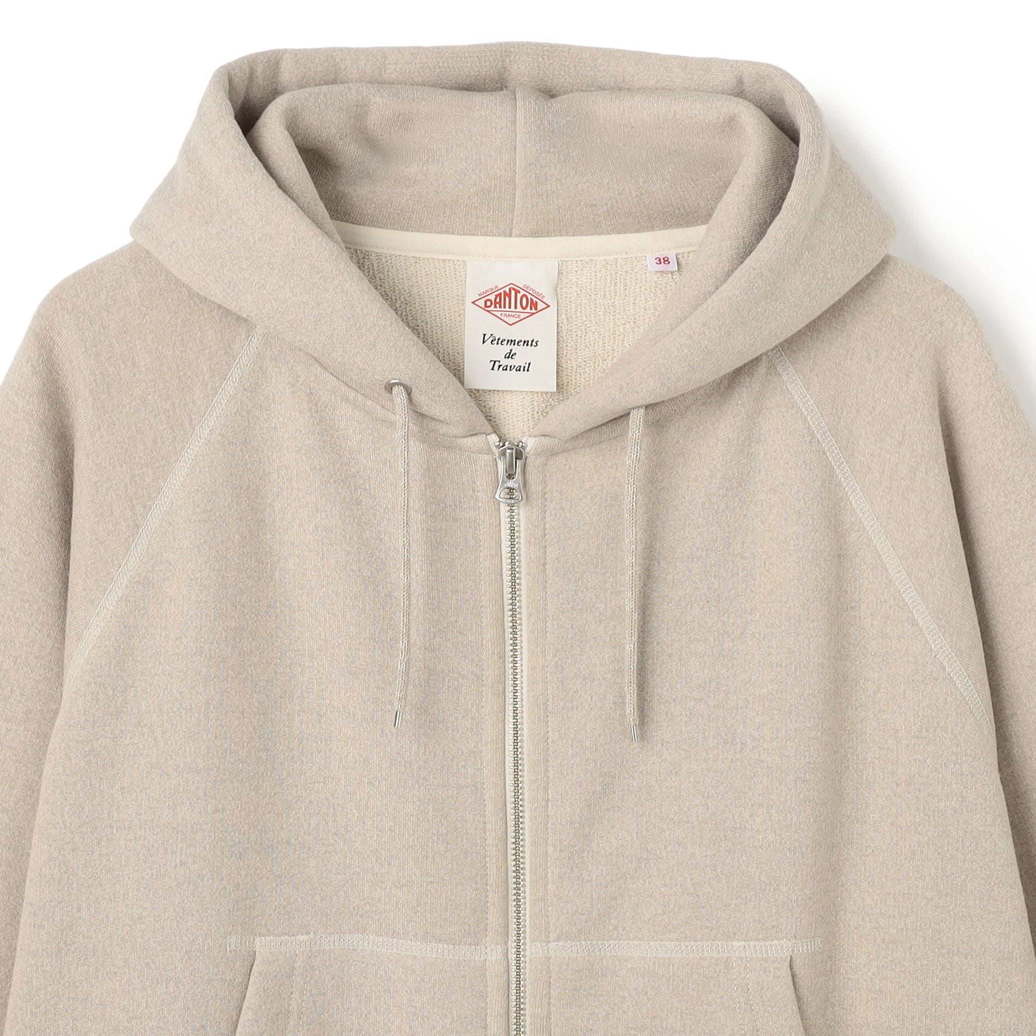 DANTON Store-Exclusive Men's Loopwheel Zip Hoodie