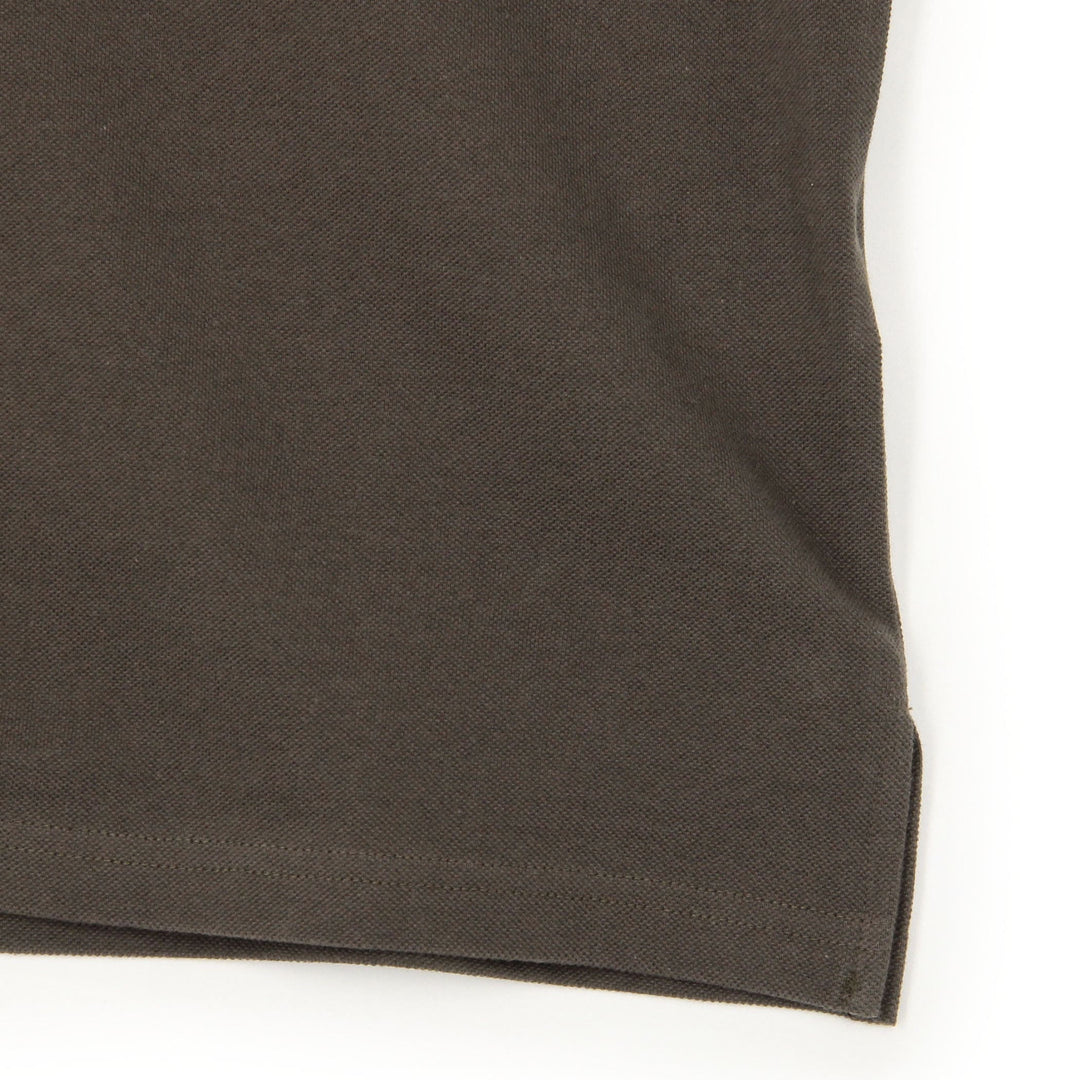 Store-Exclusive Men's Pique Open-Collar Shirt