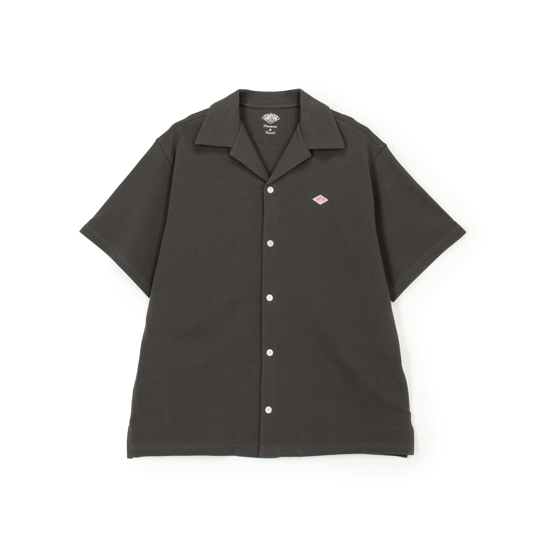 DANTON Store-Exclusive Men's Pique Open-Collar Shirt