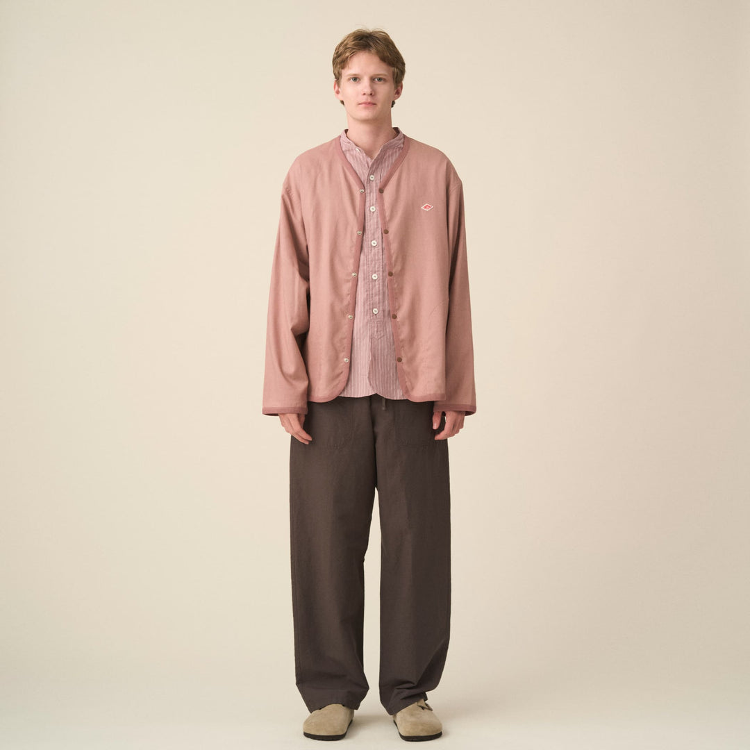 Men's Linen Polyester Cloth Shirt Cardigan
