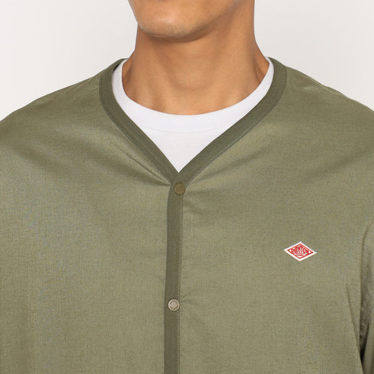 Men's Linen Polyester Cloth Shirt Cardigan