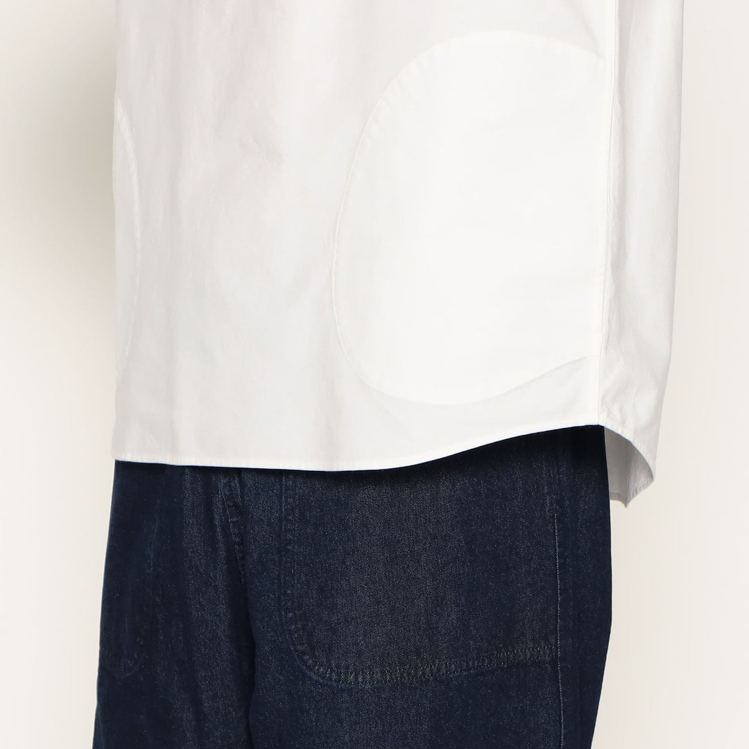 Men's Oxford Round Collar Pullover Shirt