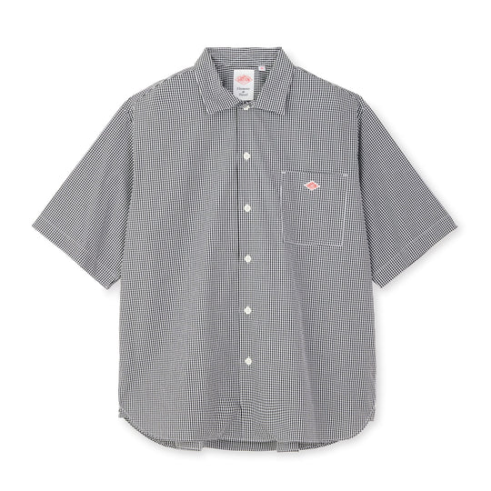 Men's Cotton Poplin Work Shirt Plaid
