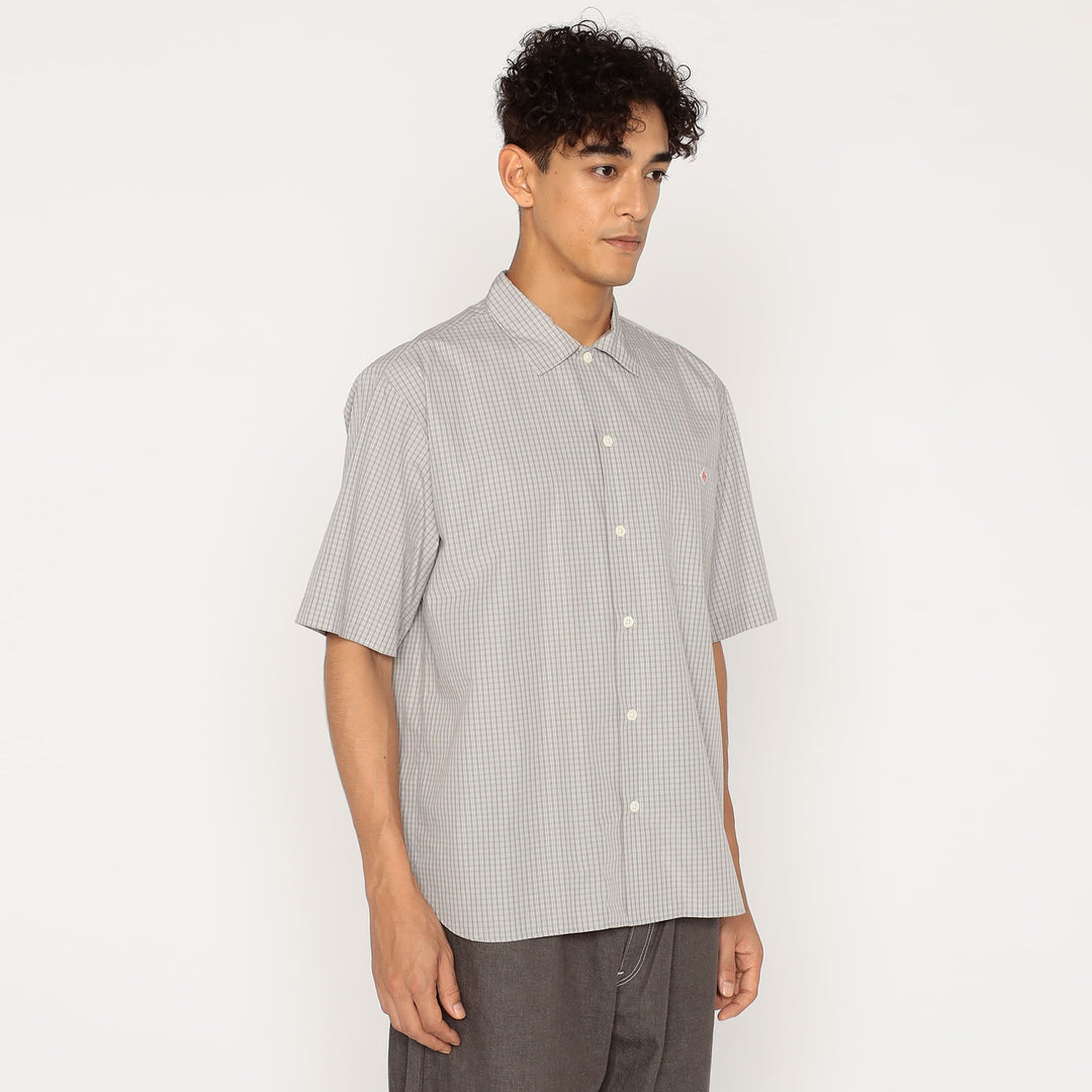 Men's Cotton Poplin Work Shirt Plaid