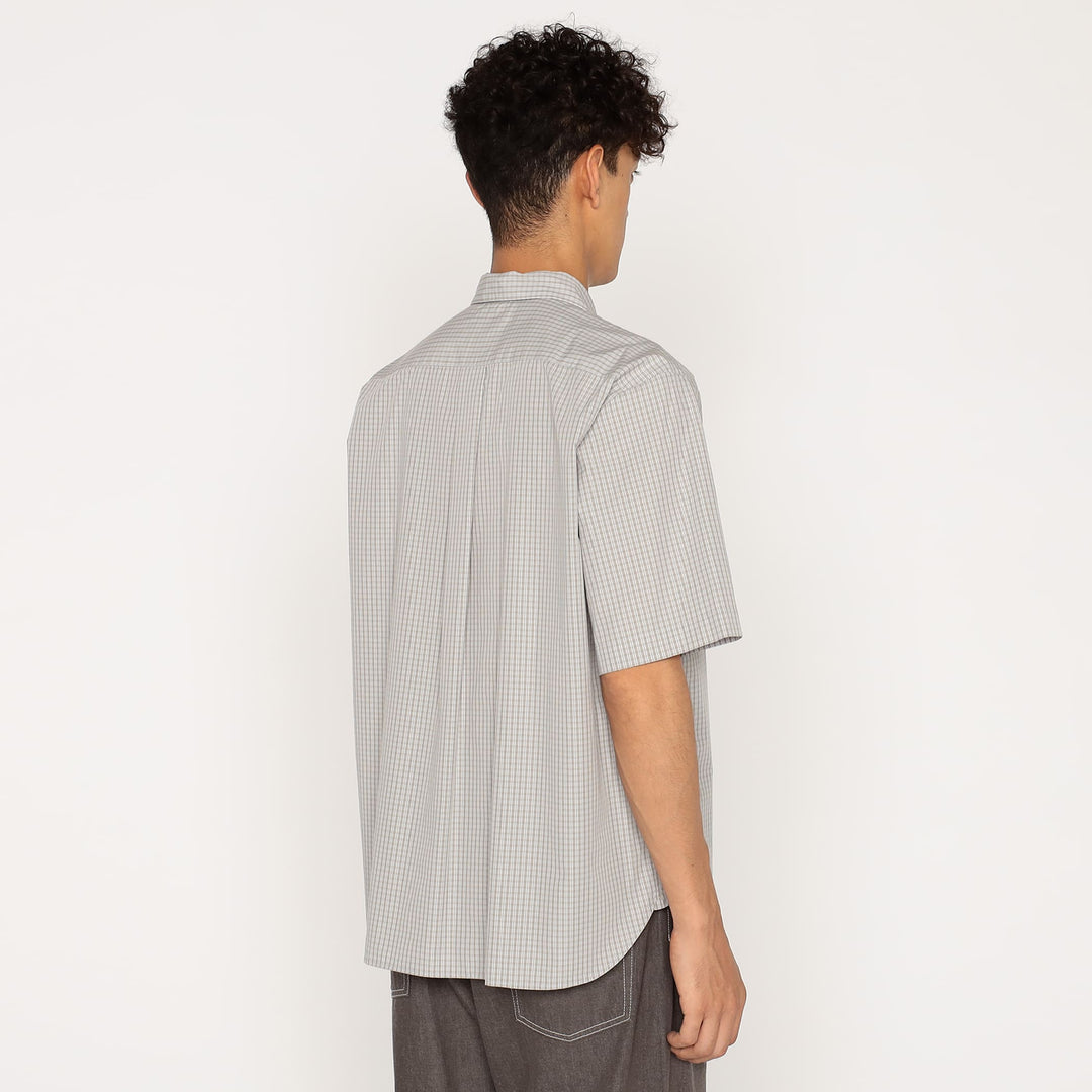 Men's Cotton Poplin Work Shirt Plaid