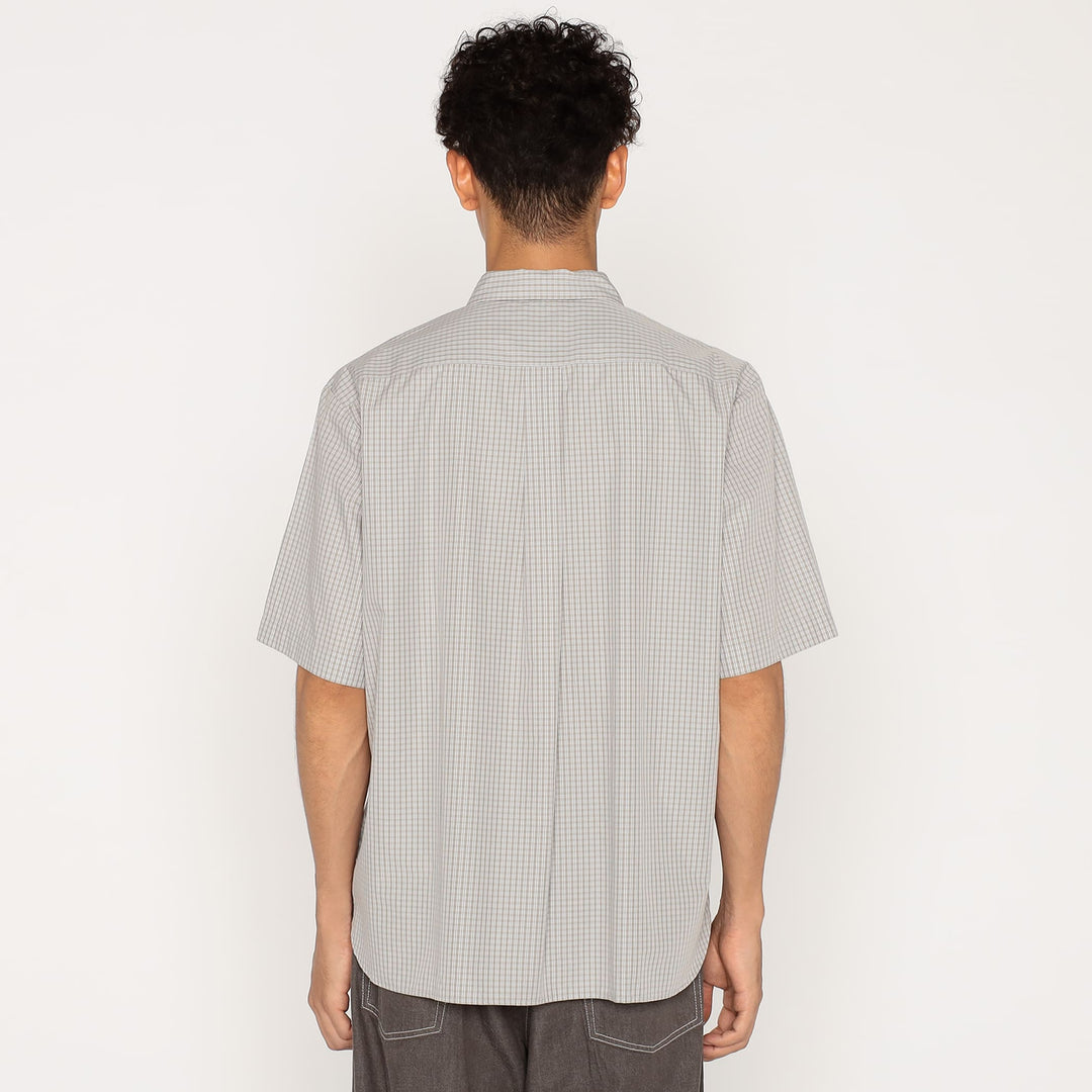 Men's Cotton Poplin Work Shirt Plaid