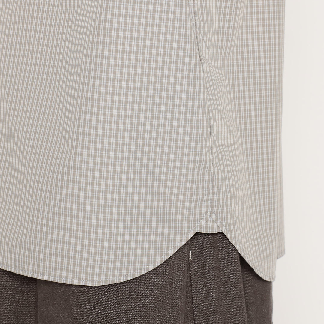 Men's Cotton Poplin Work Shirt Plaid