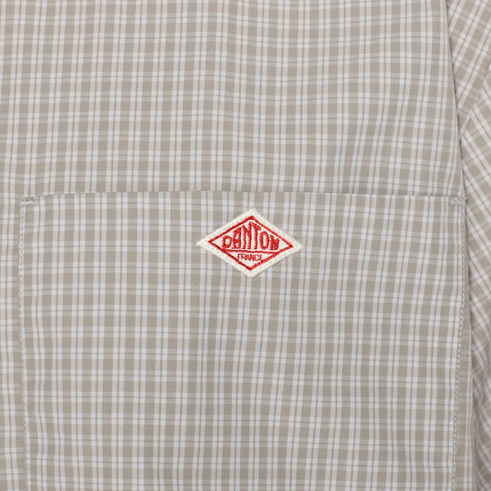 Men's Cotton Poplin Work Shirt Plaid