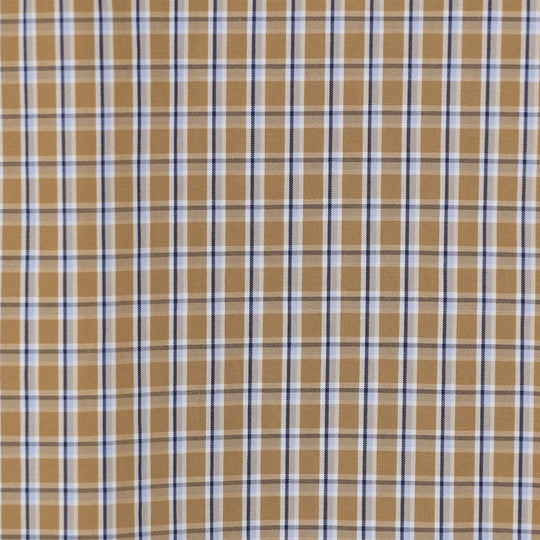 Men's Cotton Poplin Work Shirt Plaid