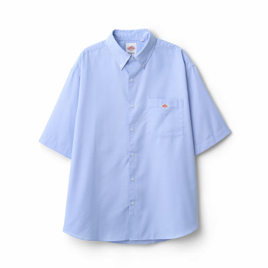 Men's Oxford Short Sleeve Button-Down Shirt