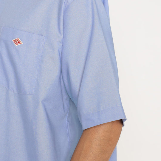 Men's Oxford Short Sleeve Button-Down Shirt