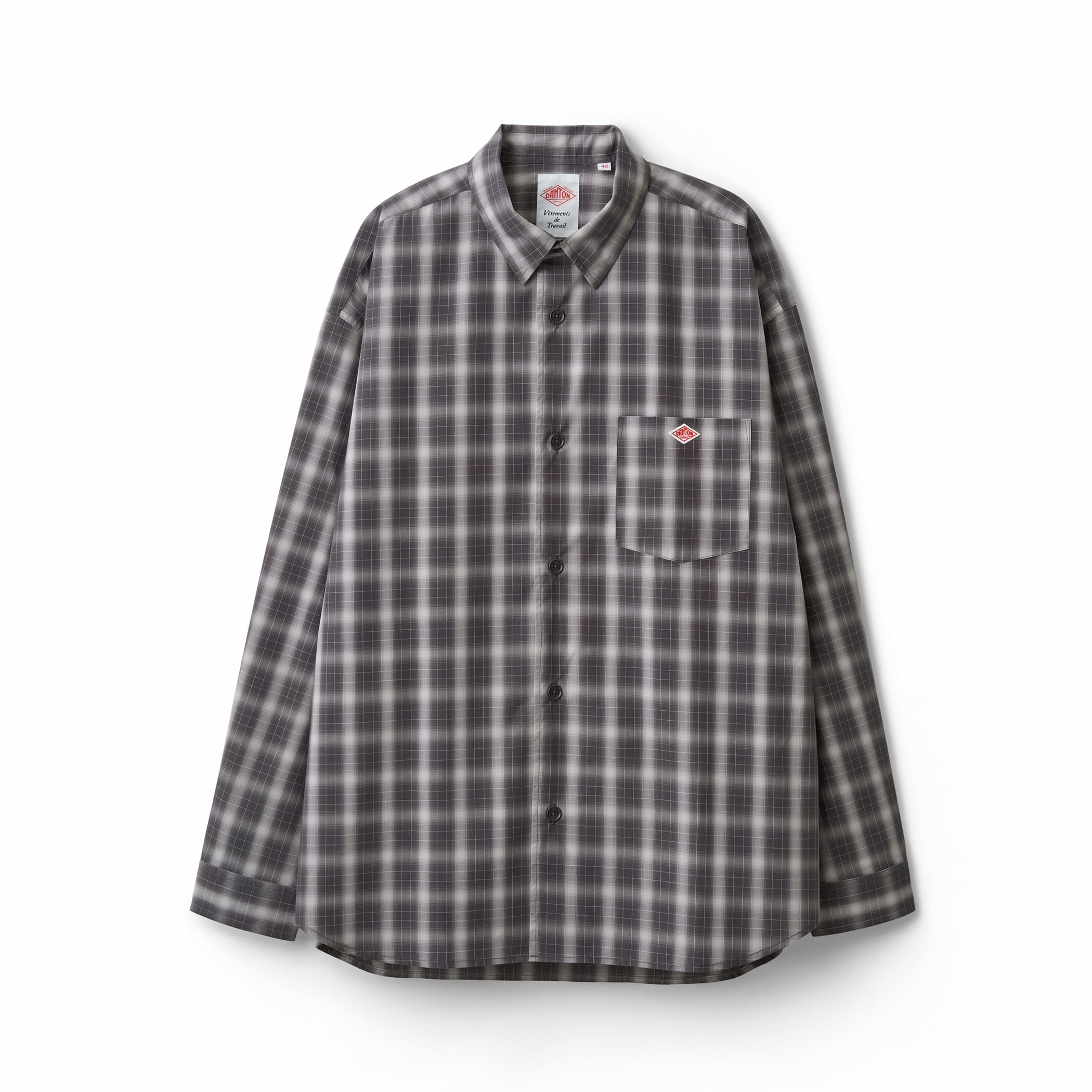 DANTON Men's T/C Poplin Work Shirt