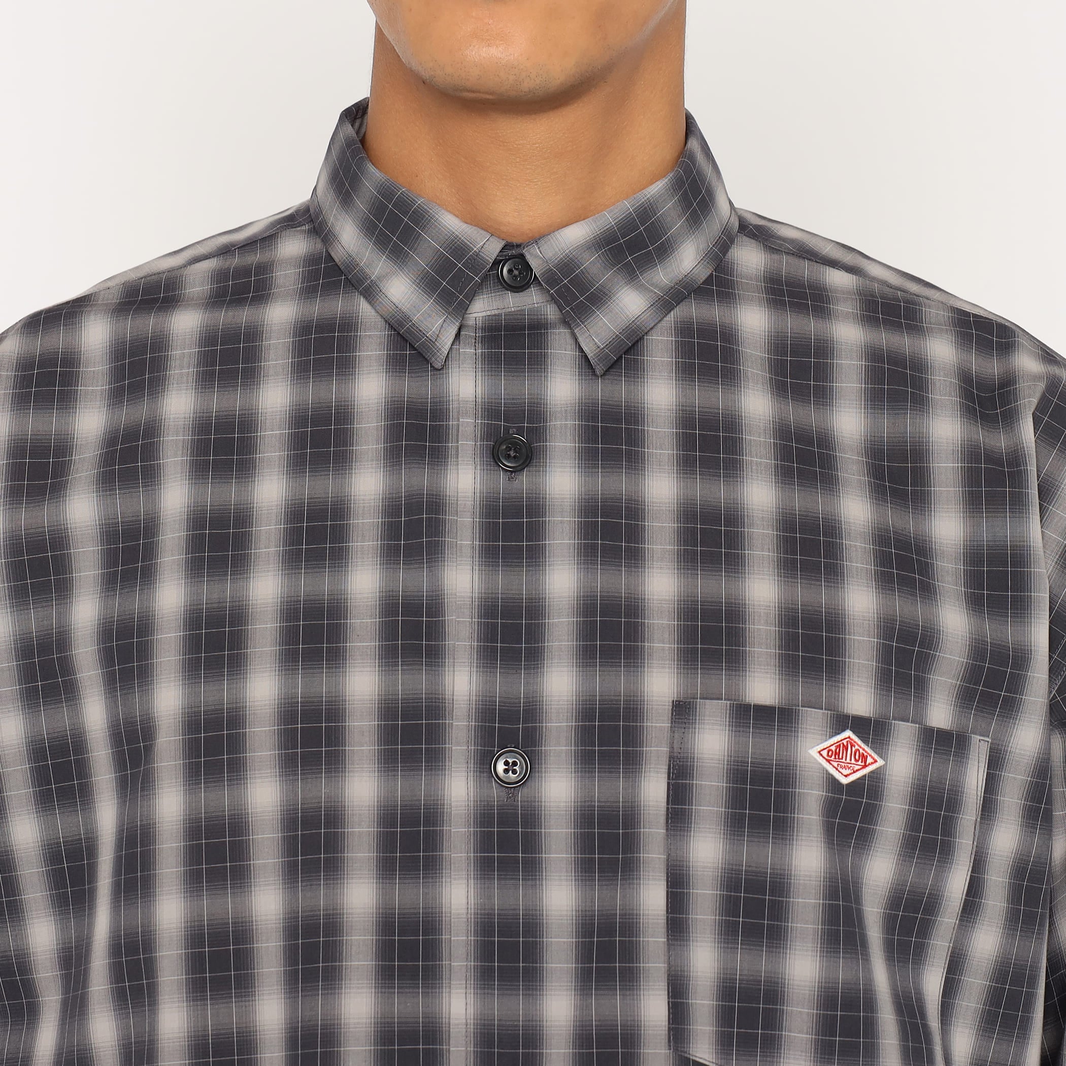DANTON Men's T/C Poplin Work Shirt