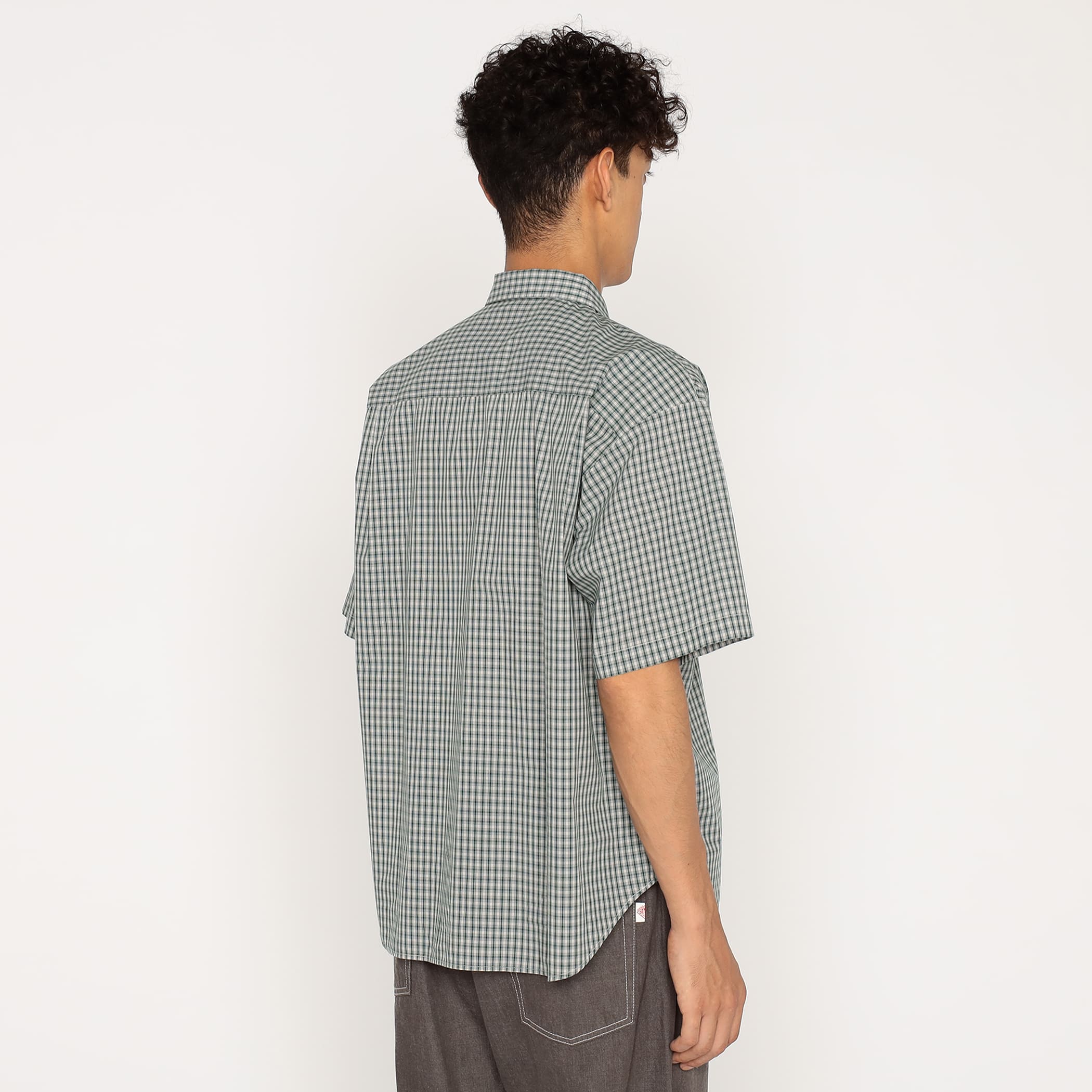 DANTON Men's T/C Poplin Short Sleeve Work Shirt