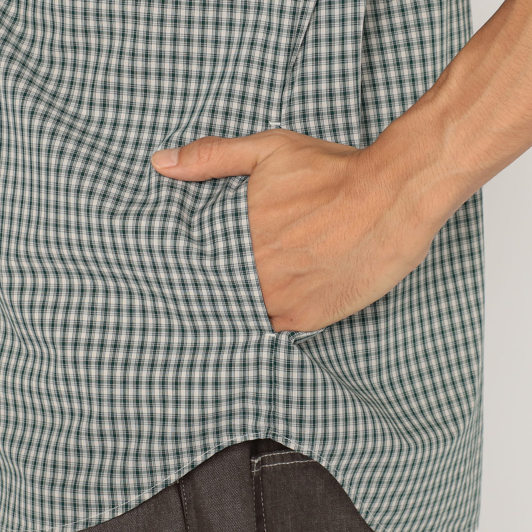 Men's T/C Poplin Short Sleeve Work Shirt