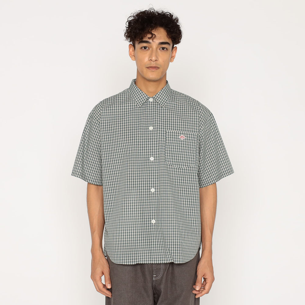 Men's T/C Poplin Short Sleeve Work Shirt