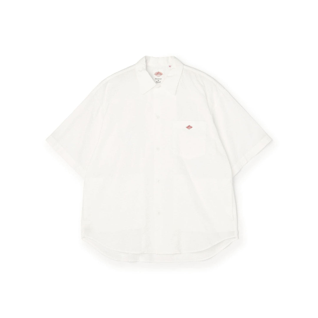 Men's Seersucker Short Sleeve Work Shirt