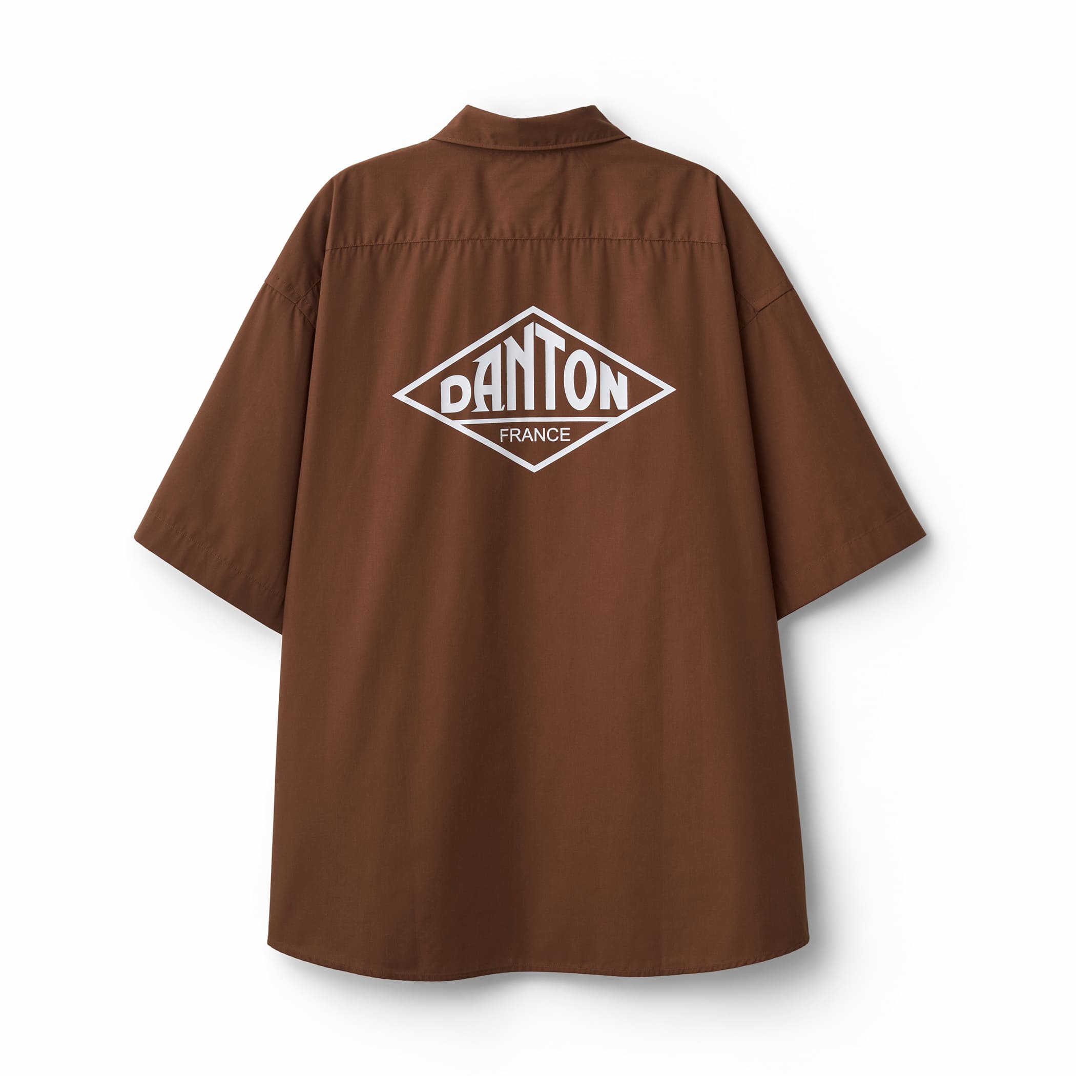DANTON Men's Back Logo Short Sleeve Work Shirt