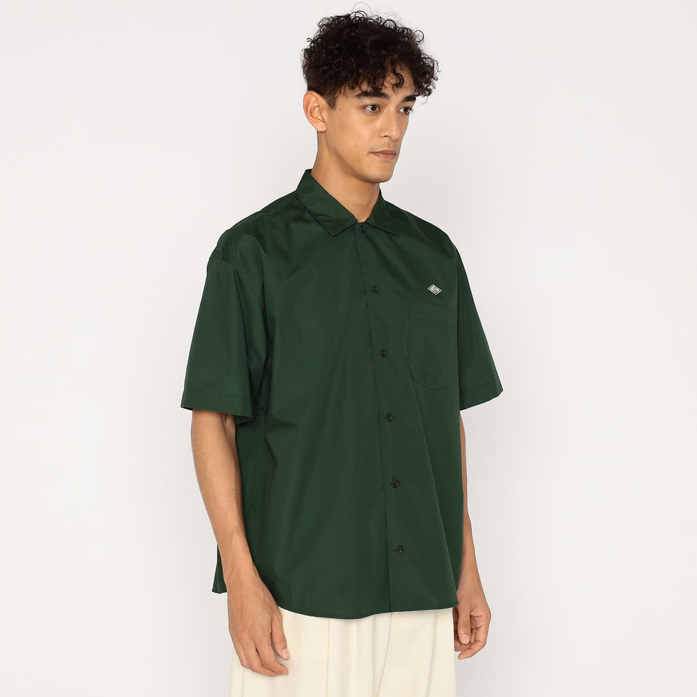 Men's Back Logo Short Sleeve Work Shirt