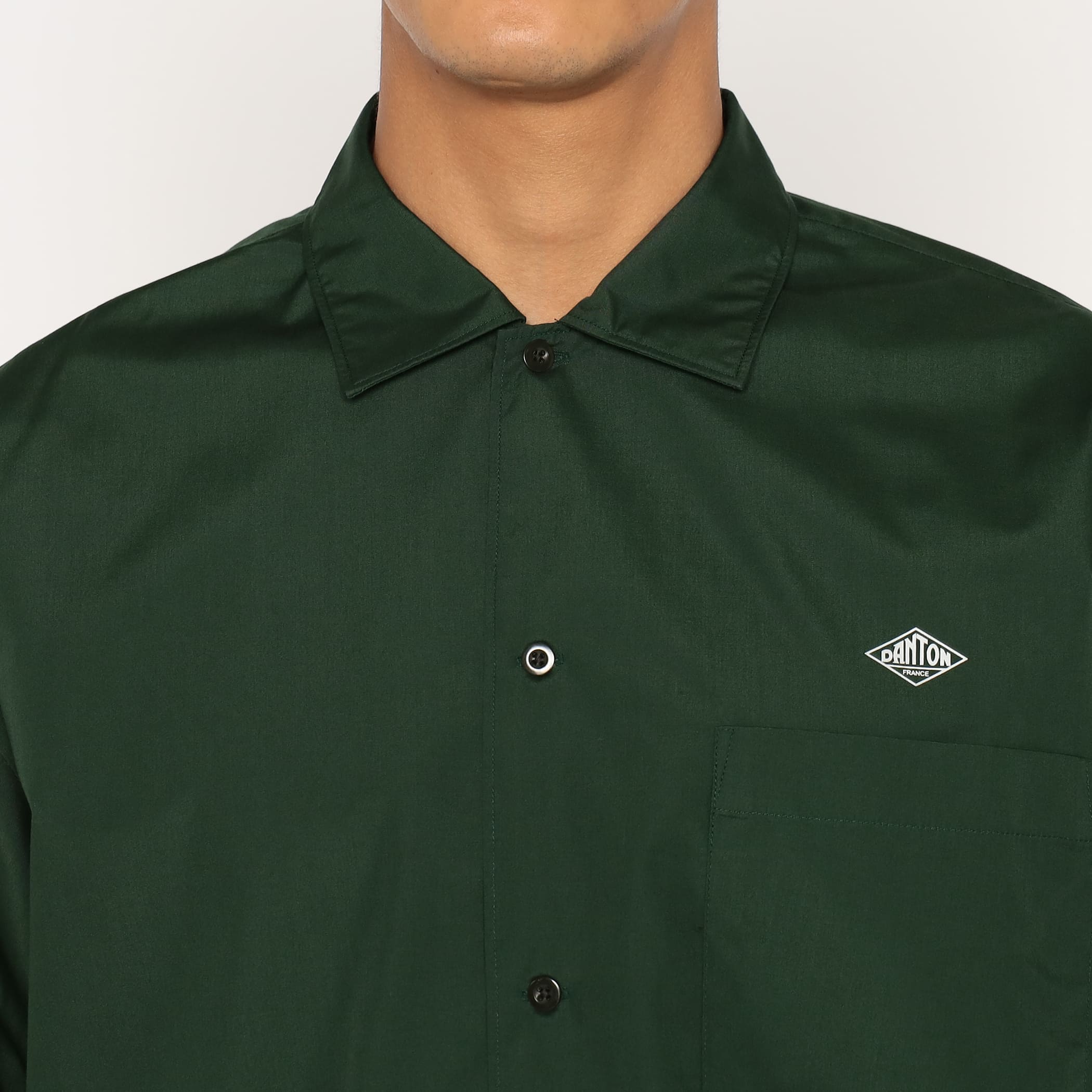 DANTON Men's Back Logo Short Sleeve Work Shirt