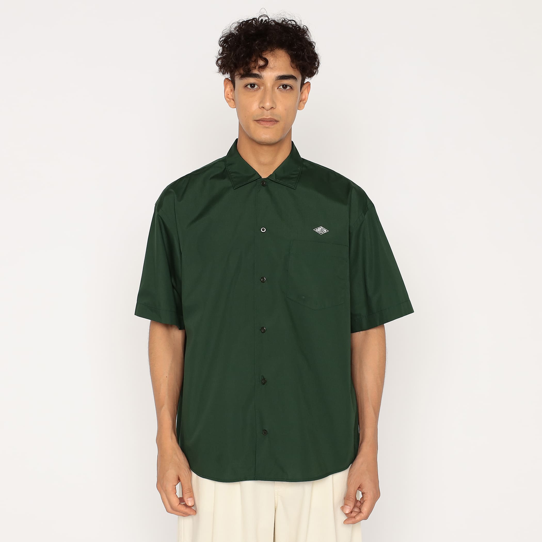 DANTON Men's Back Logo Short Sleeve Work Shirt