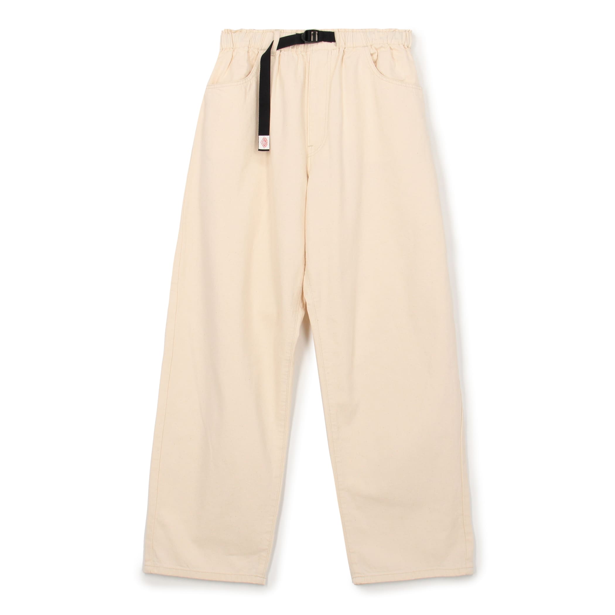 パンツ everyone belted easy pants BEIGE L DANTON Men's Color Denim Belted Easy Pants