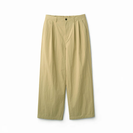 Men's C/N Twill Double Pleated Easy Pants
