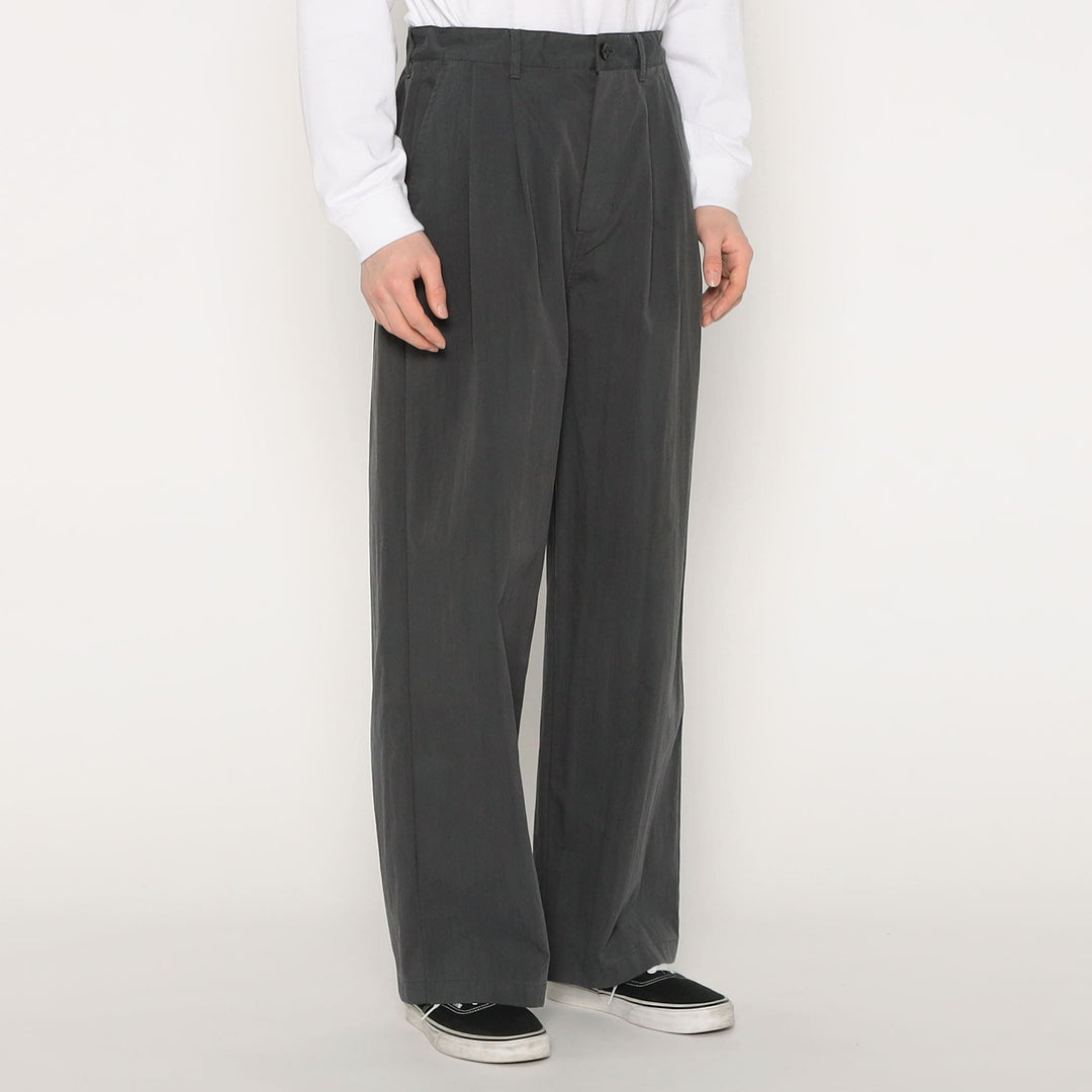 Men's C/N Twill Double Pleated Easy Pants
