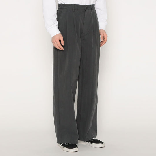 Men's C/N Twill Double Pleated Easy Pants
