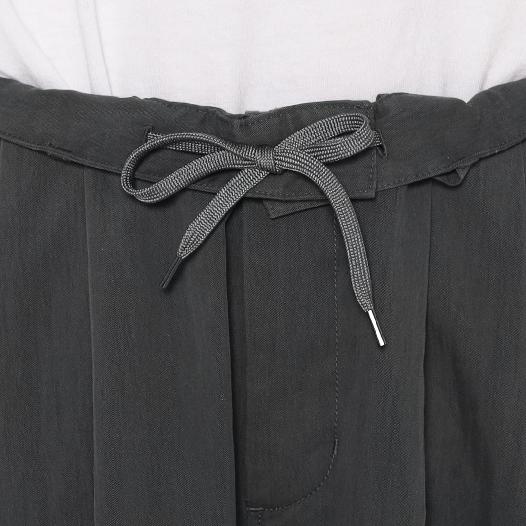 Men's C/N Twill Double Pleated Easy Pants