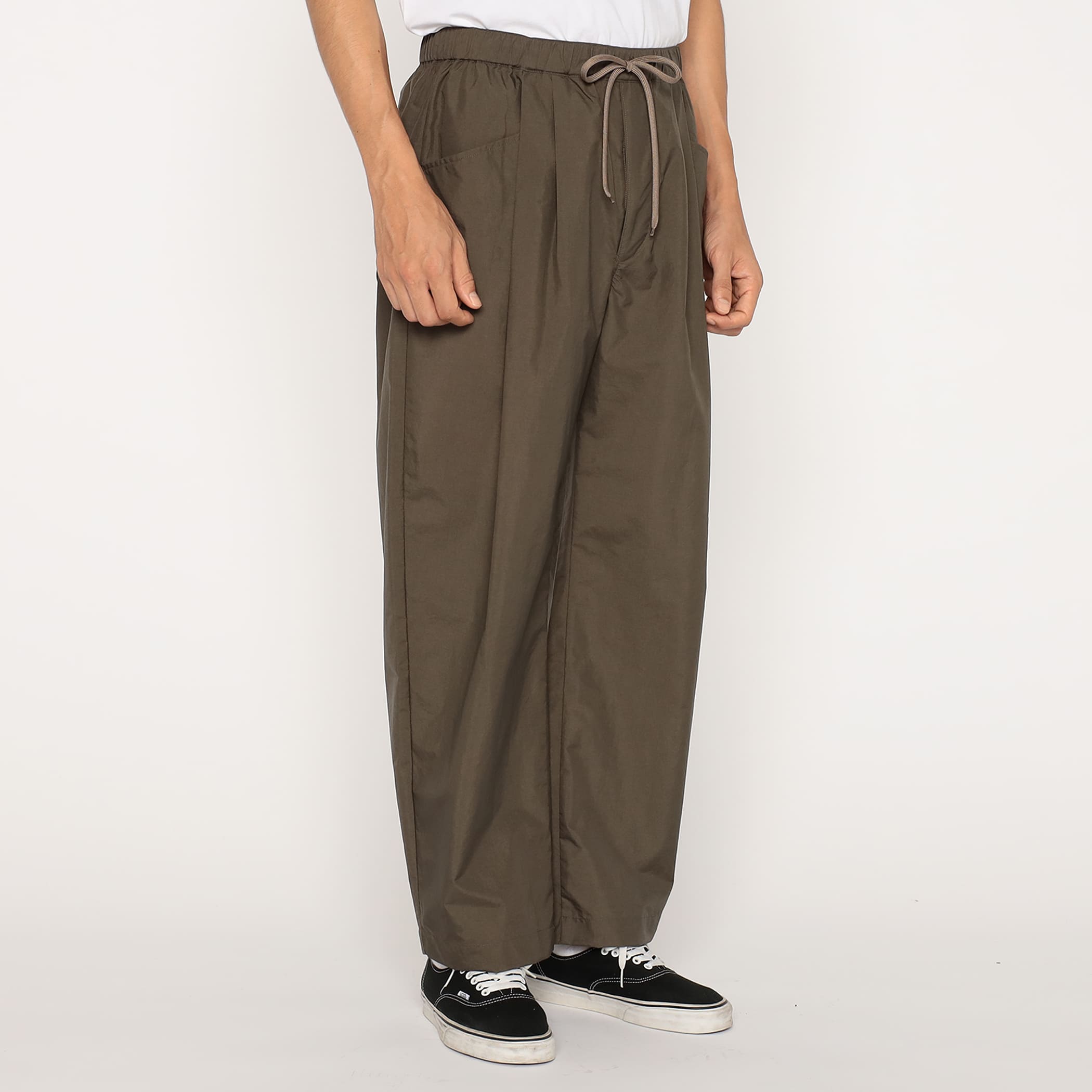 DANTON Men's Stunner Nylon 2tuck Easy Pants