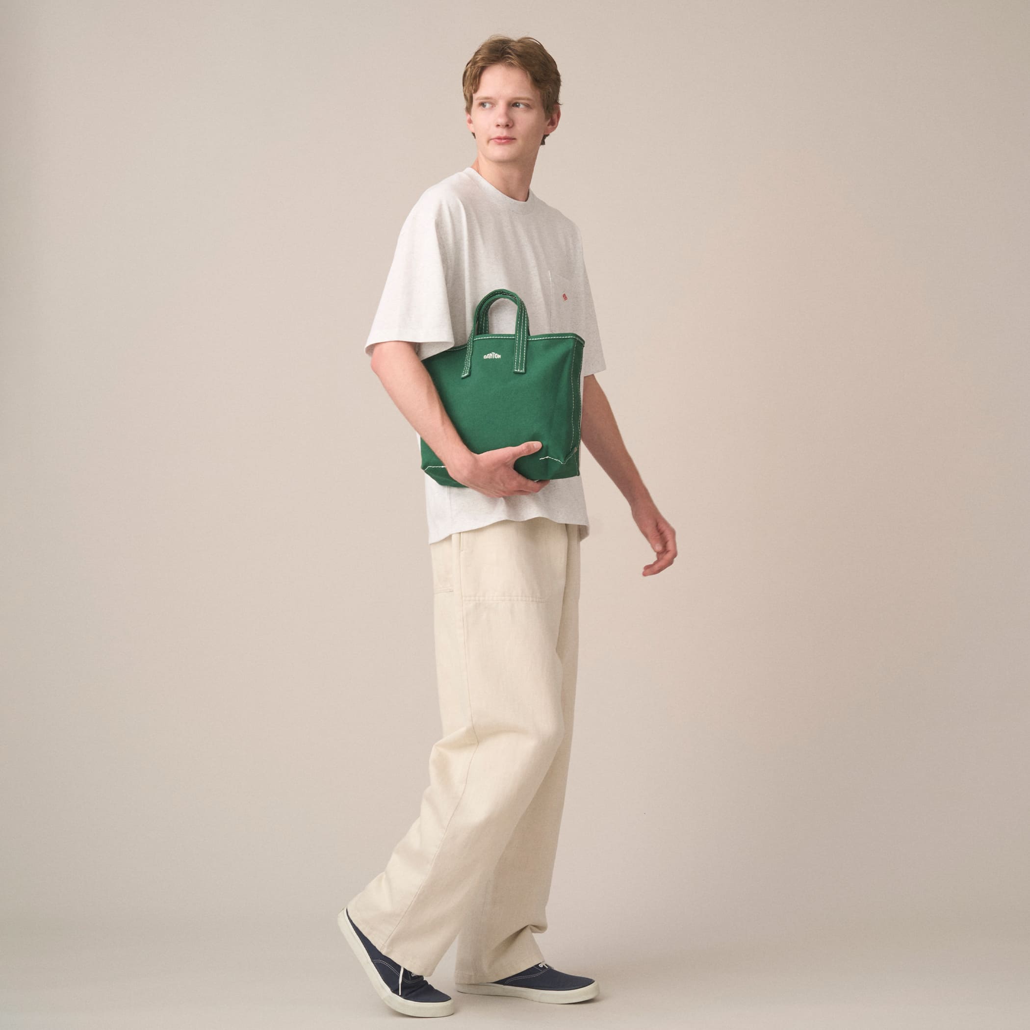 DANTON VOSGES MOYEN - Cotton Canvas Tote Bag