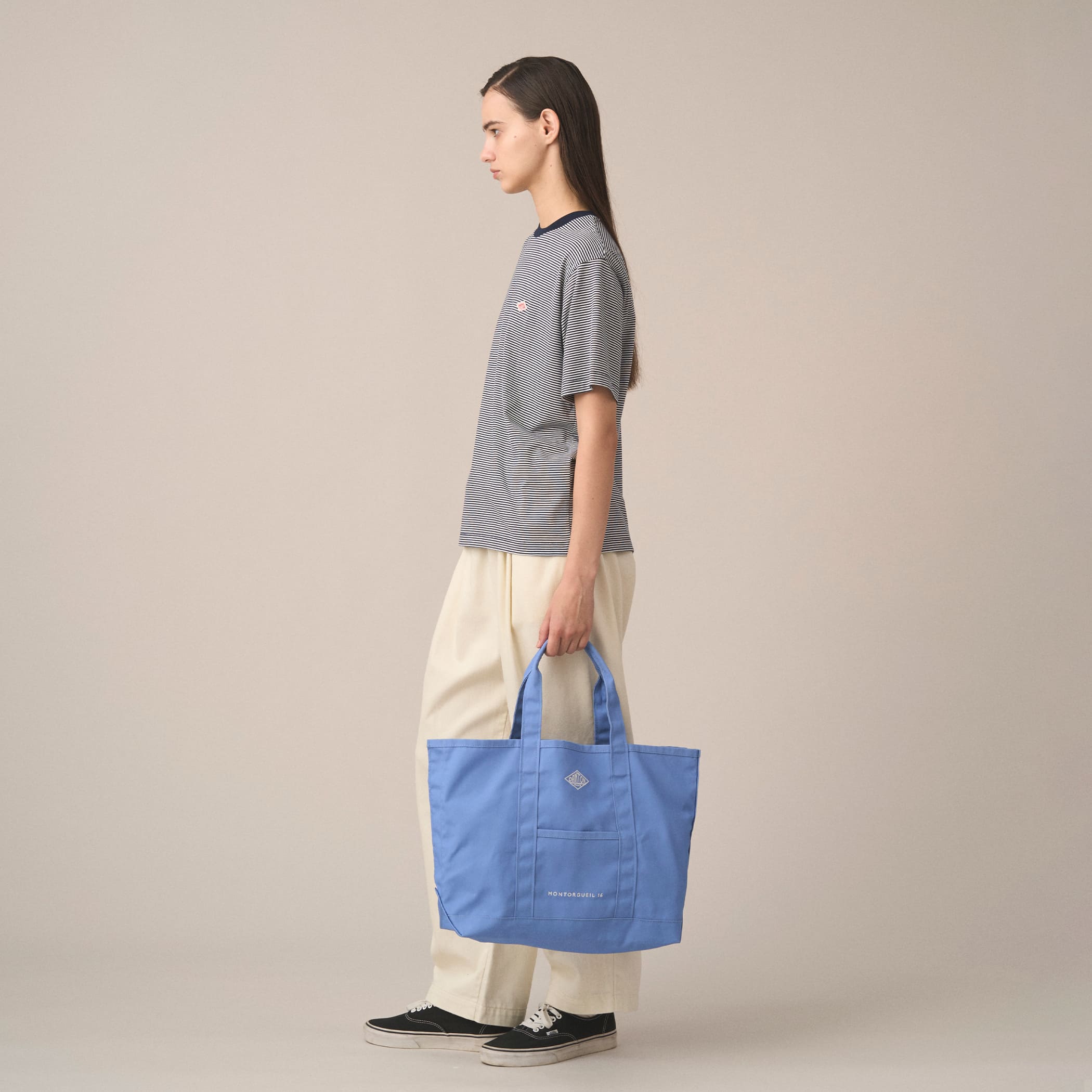 DANTON MONTORGUEIL - Canvas Marche Bag